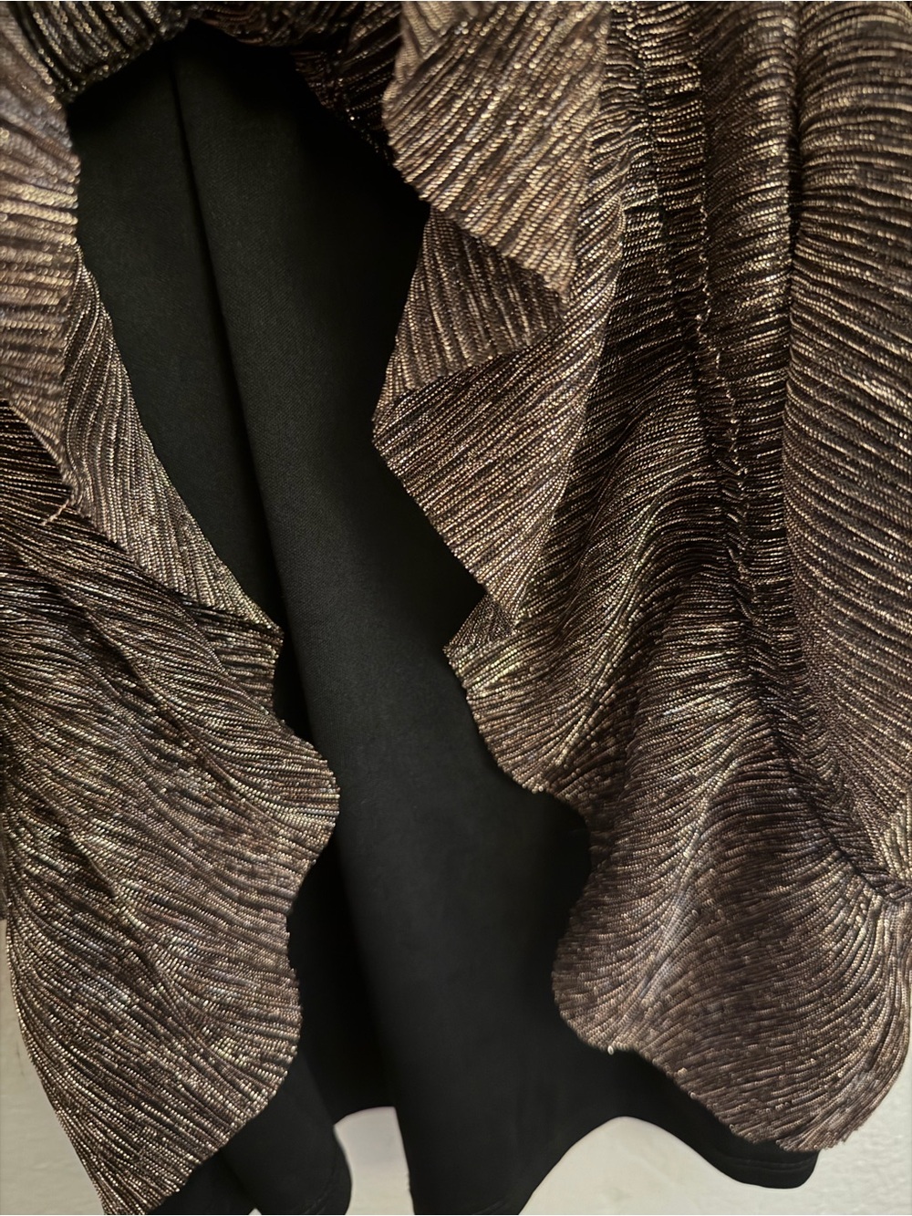 MSK Shimmery Tiered Sleeveless Party Dress size M - Picture 5 of 8